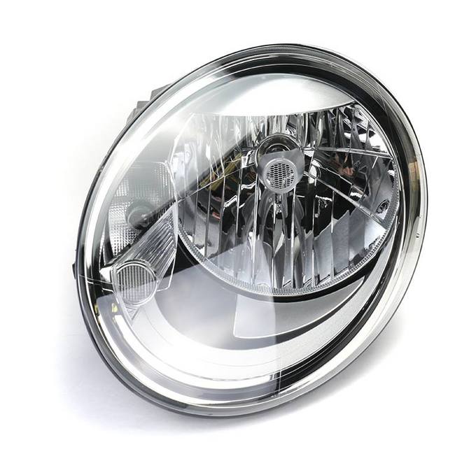VW Headlight Assembly - Driver Side (Halogen) 5C1941005